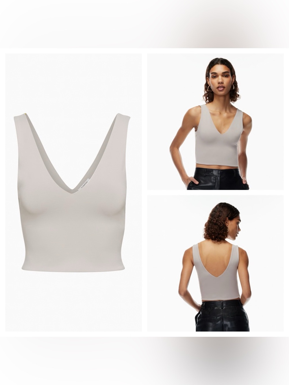 BABATON - Contour Tank. Lined. Light Opal Grey. Large